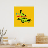 Ich habe immer recht poster (Küche)