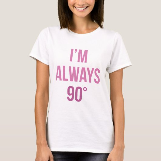 Ich habe immer recht T-Shirt (Vorderseite)