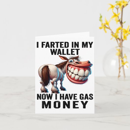 Ich habe in meinem Portemonnaie gefärbt, jetzt hab Karte (Gelbe Blume)