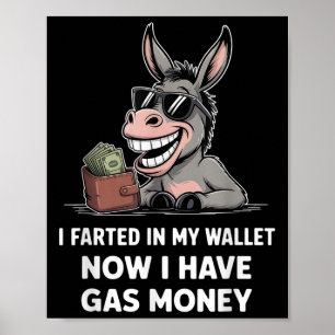 Ich habe in meinem Portemonnaie gefärbt, jetzt hab Poster