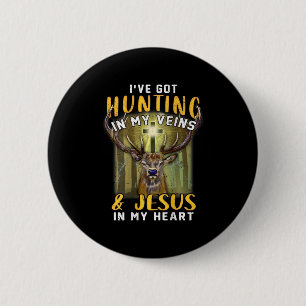 Ich habe in meinen Adern Jesus in meinem Herzen Go Button