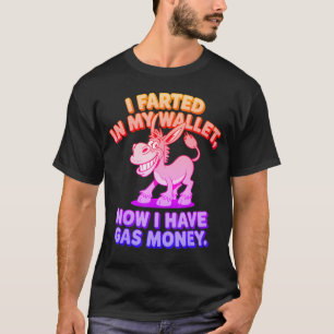 Ich habe in meiner Brieftasche gefärbt, jetzt habe T-Shirt