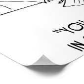 Ich habe in Metrik gemessen, du hast es nicht geta Poster (Ecke)