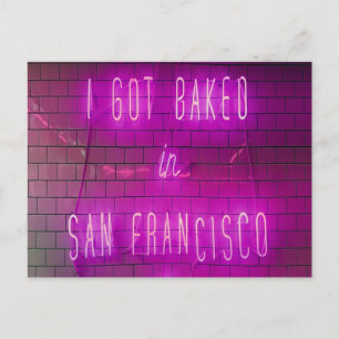 Ich habe in San Francisco gebacken Got Postkarte
