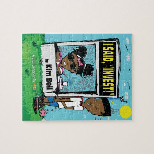 "Ich habe investiert" Puzzle (Horizontal)