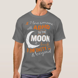 Ich habe jemanden mit ADHD an den Moon-Amp zurück  T-Shirt