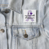 Ich habe jemanden mit Alzheimers Liebe Button (Beispiel)