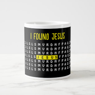 Ich habe Jesus-Tasse Jumbo-Tasse