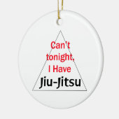 Ich habe Jiu Jitsu Keramikornament (Links)
