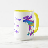 Ich habe Kaffee II - 15 oz.Tasse Tasse (VorderseiteRechts)