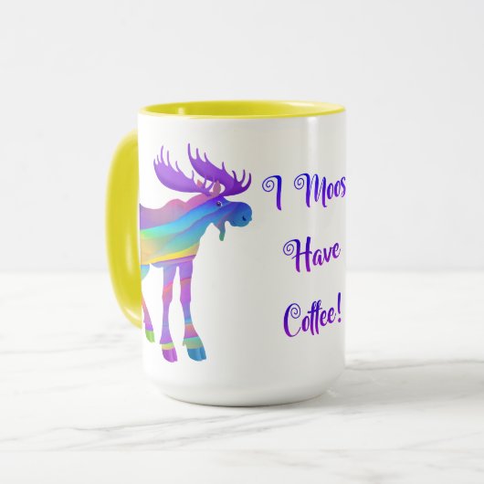 Ich habe Kaffee II - 15 oz.Tasse Tasse (Vorderseite Links)