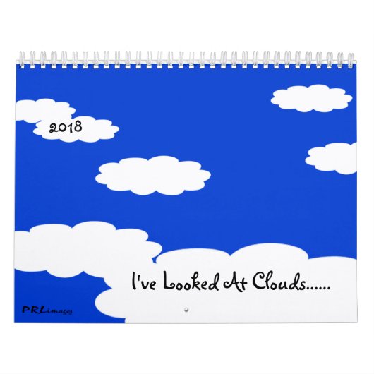 Ich habe Kalender der Wolken-2018 betrachtet (Titelbild)