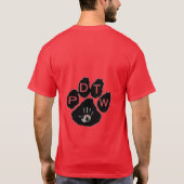 Ich habe katzenähnliche Reflexe T-Shirt (Rückseite)