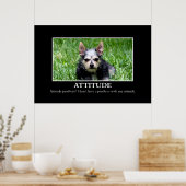 Ich habe kein Einstellungsproblem [XL] Poster (Küche)