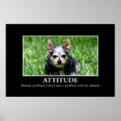 Ich habe kein Einstellungsproblem [XL] Poster (Vorne)