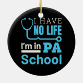 Ich habe kein Leben, ich bin in der PA-Schule Phys Keramik Ornament (Hinten)