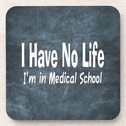 Ich habe kein Leben Im in der lustigen Untersetzer (Vorderseite)