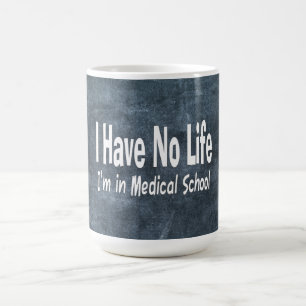 Ich habe kein Leben in der Medizinstuose Kaffeetasse