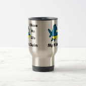 Ich habe kein Leben - mein KinderSchwimmen Reisebecher (Mittel)