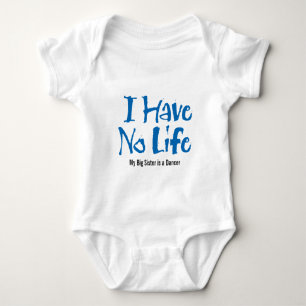 Ich habe kein Leben (Tanz) Baby Strampler