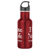 Ich habe kein Leben (Tanz) Trinkflasche (Vorderseite)