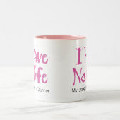 Ich habe kein Leben (Tanz) Zweifarbige Tasse (Mittel)