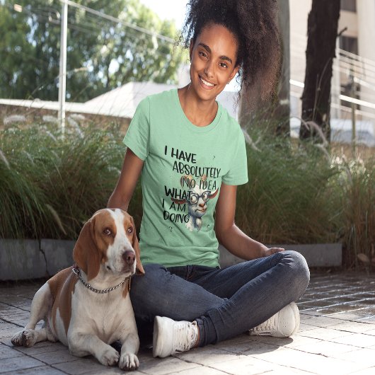 Ich habe keine Ahnung, Tri-Blend Shirt