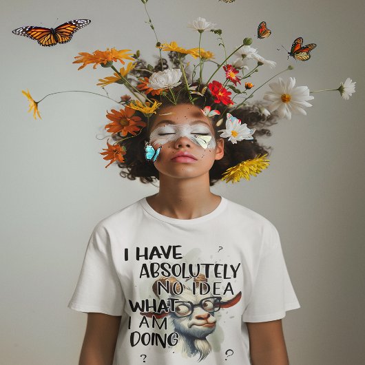 Ich habe keine Ahnung, Tri-Blend Shirt