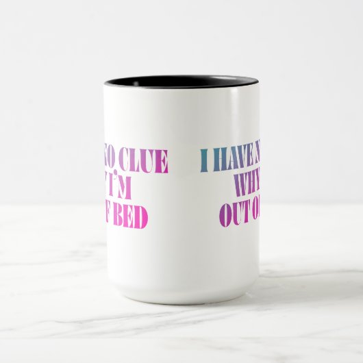 Ich habe keine Ahnung, warum ich außer Gefecht bin Tasse (Zentrum)