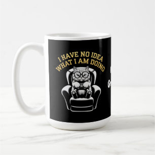 Ich habe keine Ahnung, was ich tue, ein relativer Kaffeetasse