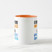Ich habe keine Blitze, ich habe Power-Surges Tasse (Zentrum)