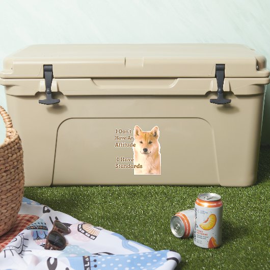 Ich habe keine Einstellung, dass ich Standards hab Aufkleber (Kühler)