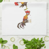 Ich habe keine Ente in einer Reihe, ich habe Hühne Geschirrtuch (Gefaltet)