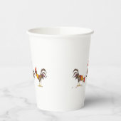 Ich habe keine Ente in einer Reihe, ich habe Hühne Pappbecher (Links)