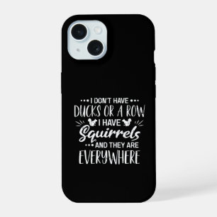 Ich habe keine Enten in Reih und Glied, ich habe E iPhone 15 Hülle