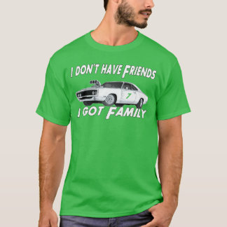 Ich habe keine Freunde, ich habe Familie Retro T-Shirt
