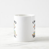 Ich habe keine Kontrolle Kaffeetasse (Mittel)