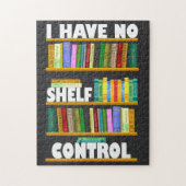 Ich habe keine Kontrolle, leseliebhaber T - Shirt Puzzle (Vertikal)
