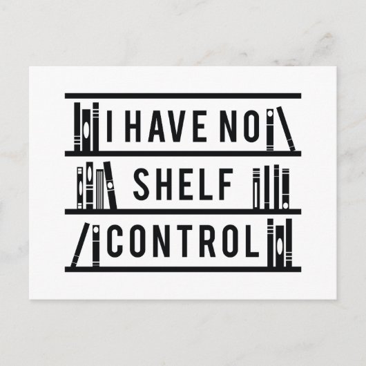 Ich habe keine Kontrolle Postkarte (Vorderseite)