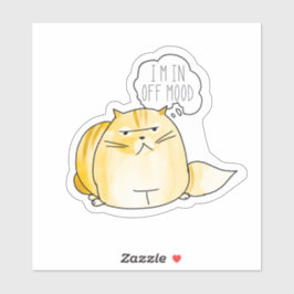 Ich habe keine Lust mehr Aufkleber