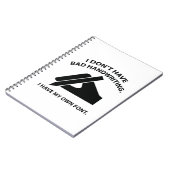 Ich habe keine schlechte Handschrift. Ich habe mei Notizblock (Linke Seite)