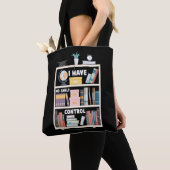 Ich habe keine Shelf-Kontrolle Funny Librarian Boo Tasche (Von Nahem)