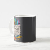 Ich habe keine Zeit oder Wachsmalstifte Lustiger S Kaffeetasse (Vorderseite Links)