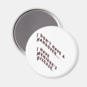 Ich habe keinen Kater Magnet (Vorderseite/Rückseite)