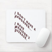Ich habe keinen Kater Mousepad (Mit Mouse)