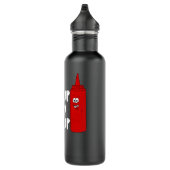 Ich habe Ketchup auf mein Ketchup gelegt Edelstahlflasche (Rechts)
