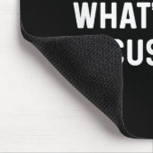Ich habe Kinder, was Sie entschuldigen - Junge Mut Mousepad (Ecke)