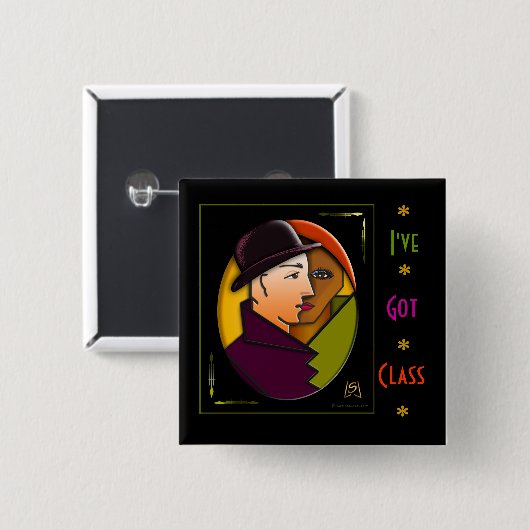 Ich habe Klasse Got (Button) Button (Vorne & Hinten)