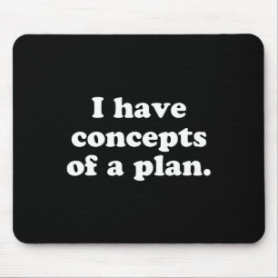 Ich habe Konzepte für einen Plan 2024 Wahl Politis Mousepad