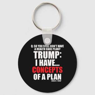 Ich habe... Konzepte für einen Plan, Trump-Wahl zu Schlüsselanhänger